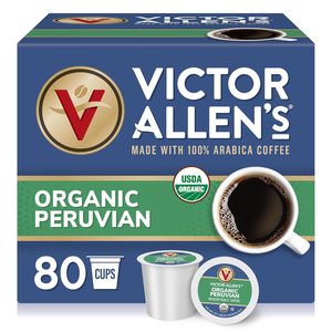 Victor Allen's Coffee Organic Peruvian, Medium Roast, 80 Count, Single Serve Coffee Pods - Product Image 4