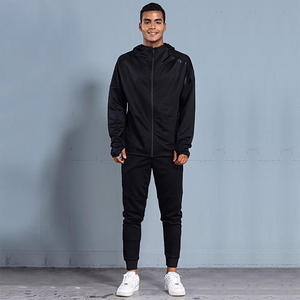 Conjunto Deportivo de Chándal con Cremallera de Poliéster y Algodón para Hombre, Personalizado al por Mayor, OEM ODM 2026 - Product Image 4