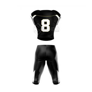 Precio asequible Uniforme de fútbol americano 100% Poliéster Hecho Uniforme de fútbol americano para hombres - Product Image 2