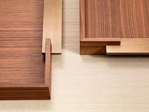 Plateau de service rectangulaire en bois de qualité supérieure avec poignée intégrée, design moderne et polyvalent pour la décoration de la maison, le Ramadan, les mariages et les anniversaires - Product Image 3