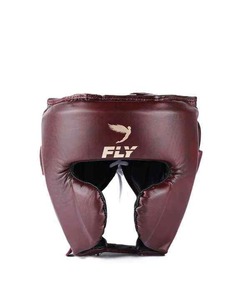 Conjunto de Boxeo de Alta Calidad para Sparring, Protector de Cabeza y Inguinal, Color Rojo Personalizado con Logotipo, Cuero Genuino para Entrenamiento de Muay Thai - Product Image 4