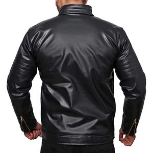 Vente en gros de vestes en cuir de vache résistant à l'eau pour hommes Couleurs personnalisées disponibles 100% Veste en cuir véritable Vêtements d'extérieur - Product Image 5