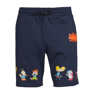 Pantalones cortos de lona de algodón de verano con logotipo personalizado, cordón de cintura media informal con serigrafía, patrón sólido de algodón 100% a la venta - Product Image 4