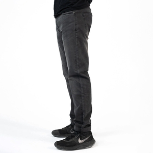 Pantalones Vaqueros Casuales de Corte Regular y Cintura Media, Personalizables con Marca OEM, Estilo Recto, Transpirables, Lavado Medio, Alta Calidad - Product Image 4