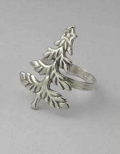 Porte-serviettes en forme de feuille haut de gamme porte-serviettes en laiton nickelé fait à la main pour décor de restaurants de mariage à la maison - Product Image 5