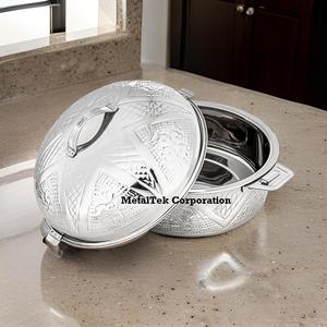 หม้อตุ๋นสแตนเลสติดผนังสองชั้นแบบทันสมัยสำหรับบุฟเฟต์แต่งงานทำอาหารแบบอาหรับสุดหรู - Product Image 6