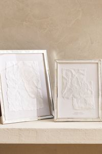 Cadre photo en nacre de qualité supérieure, artisanal, personnalisable avec logo sur mesure pour une décoration de chambre luxueuse - Product Image 2