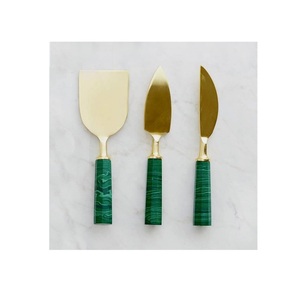 Haute qualité coupe-fromage ensemble de couverts nouveau Design en bois en acier inoxydable fond plat maison cuisine également trancheuse fruits légumes - Product Image 5