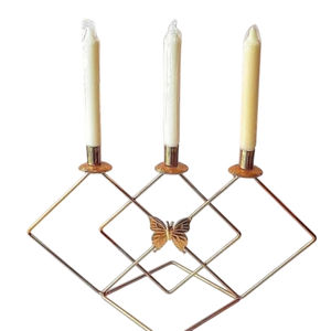 Fabriqué en laiton massif Chandelier Design fantastique Chandelier Bougeoir Top Vente Accessoires d'éclairage décoratifs de mariage - Product Image 6