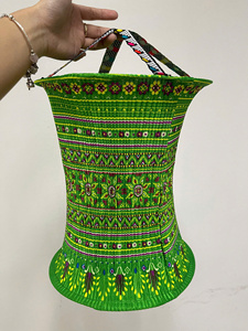 BLING BLING BROCADE SUSPENDU LANTERNE SAPA MONTAGNE VIBE LANTERNES FABRIQUÉ AU VIETNAM VENTE RAPIDE - Product Image 5