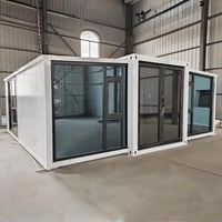 Maison Modulaire Préfabriquée en Acier de 40 pieds ou 20 pieds, Conteneur Extensible, Villa Préfabriquée avec Salle de Bain, Maison Mobile, Casa Modulaire