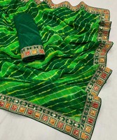 Blouse de sari pour femme en mélange de soie et de rayonne, pour tenue de soirée, dernière collection, design ethnique, en tissu satin crêpe, imprimé numérique, lavable en machine