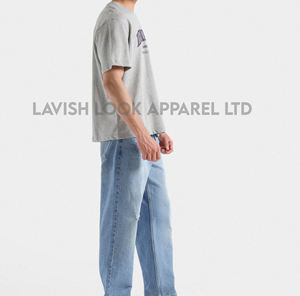 T-Shirt Slim Fit sérigraphié T-shirts haute qualité coupe ample hommes travail Sport actif T-Shirt régulier - Product Image 3