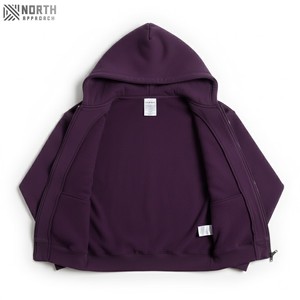 Conjunto de sudaderas con capucha y logotipo personalizado 100% algodón para hombre, ropa de correr de lana, Sudadera con capucha de gran tamaño en blanco, Jersey Unisex, sudaderas con capucha para hombre - Product Image 6