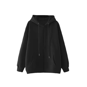 Sudaderas con Capucha Unisex Transpirables con Cierre, 100% Algodón, Felpa Francesa, Corte Regular, Secado Rápido, para Invierno - Product Image 4