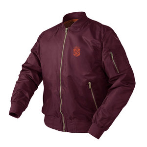 Chaqueta Bomber de Invierno para Hombre, de Moda, de Poliéster/Nylon, Transpirable y Ecológica, Estilo Casual de Última Tendencia con Cuello Alto - Product Image 2