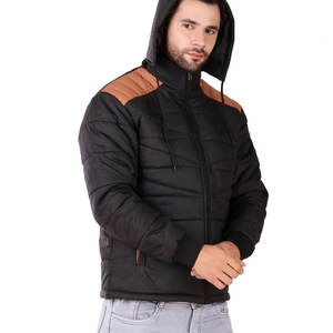 Blouson bombardier d'hiver de haute qualité pour hommes très vendu doudoune régulière et légère pour vêtements d'extérieur en toile - Product Image 1
