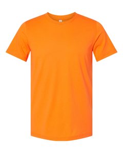 Vente en gros de vêtements décontractés pour hommes T-shirt à manches courtes en jersey CVC de couleur unie personnalisable de grande taille-T-shirt écologique doux et respirant - Product Image 3