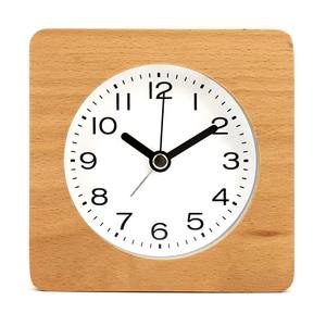 Horloge de table en bois de haute qualité avec mouvement à piles, design classique moderne, durable et au charme esthétique - Product Image 4