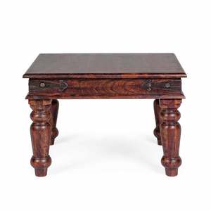 Hilton Coffe Table Made Of Mahogany Wood <b>High</b> Quality With Dark Brown For Dining Room Furniture - Product Image 4