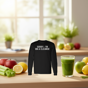 T-shirt à manches longues pour régime détox et cure nettoyante, produit promotionnel de catégorie - Product Image 3