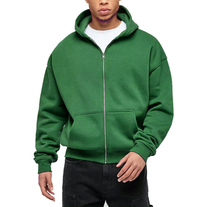 Sudaderas con Cremallera para Hombre, Cómodas, de Alta Calidad, con Hombros Caídos, Tejido 100% Algodón Felpa y Personalización para Hombre - Product Image 3