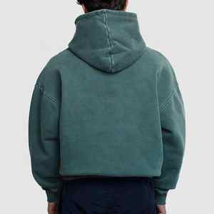 Sudadera con Capucha Extra Grande para Hombre de Alta Calidad, 100% Algodón, Peso Pesado, Diseño Sólido, Suministro ODM para Invierno - Product Image 5