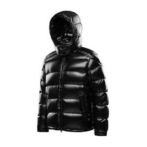 Chaqueta con capucha de invierno resistente al viento para hombre, precio de ropa de doble cara, fabricante de fábrica, chaquetas de burbujas con cierre de botones acolchados - Product Image 5