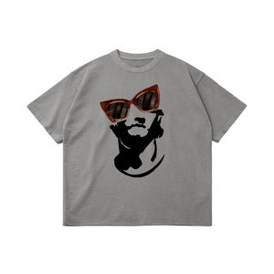 เสื้อทีเชิ้ตขอบดิบสำหรับผู้ชายเสื้อมีปกซี่โครงสำหรับผู้ชายเสื้อผ้า320กรัมขนาดใหญ่ระบบ GSM สูง - Product Image 3