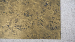 Panneau mural décoratif moderne en composite de pierre flexible doré, imperméable et ignifuge pour les projets d'aménagement intérieur des halls d'hôtels et des commerces - Product Image 4