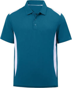 Polo 100% coton de haute qualité pour homme T-shirt tricoté respirant et décontracté personnalisable en différentes couleurs - Product Image 1