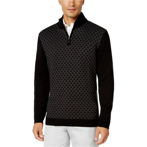 Suéter de Moda Transpirable de Alta Calidad para Hombre, Suéter de Manga Larga con Diseño Jacquard de Punto - Product Image 1