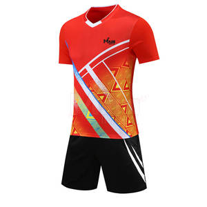 ชุดเสื้อฟุตบอลชุดเสื้อฟุตบอลผ้าโพลีเอสเตอร์พิมพ์ซับลิเมชัน100% ตามสั่ง - Product Image 1