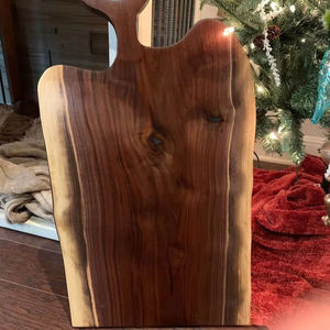 Tabla de cortar de madera de Acacia personalizada de primera calidad, elegante bloque de carnicero de charcutería para decoración de cocina, bloques de cortar de espesor personalizados - Product Image 1