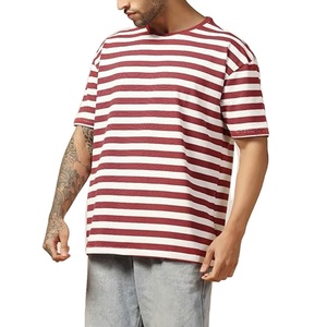 T-shirt pour homme 100% coton, coupe ample, imprimé, surdimensionné, poids lourd 240G, personnalisé, écologique, séchage rapide, manches courtes - Product Image 5