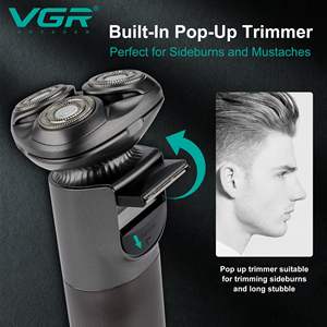 Afeitadora Eléctrica Recargable para Hombre, Máquina de Afeitar Facial Inalámbrica con Batería de Larga Duración, Resistente al Agua IPX7 - Product Image 4