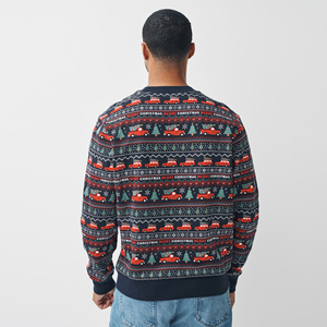 Trendy Embroidered Sublimation Winter Sweatshirt OEM Factory Private Label Custom Stylish Quick Dry Breathable Fleece Unisex - Product Image 2