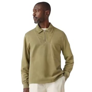 เสื้อสเวตเตอร์คอปกผ้าทาร์นผู้ชายคุณภาพสูงสวมใส่สบายมีสไตล์และเหมาะสำหรับชุดลำลองและกิจกรรมในชีวิตประจำวัน - Product Image 1