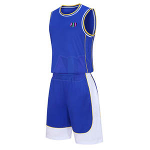 Wholesale Custom Plus Size Basketball Uniform Set 100% Polyester Available Various Sizes Colors Styles <b>for</b> Teams - Product Image 2