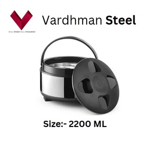2025หม้อร้อนสแตนเลสขนาดใหญ่2200มล. กล่องร้อนเก็บอุณหภูมิพร้อมฝาพลาสติกสำหรับอาหารและการทำอาหาร - Product Image 4