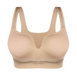 Soutien-gorge de sport sans couture à une épaule pour femme, soutien-gorge de sport de fitness, vêtements de sport de yoga, spandex polyester, couleur unie, toutes tailles - Product Image 1