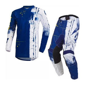 MTB Jersey y pantalones para ciclismo de montaña Racing Combo Suit Ropa deportiva para motocicleta y Auto Racing MTB Set Kits - Product Image 5