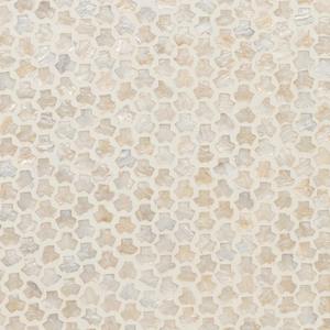 Table basse de luxe écologique moderne faite à la main en nacre avec incrustations de coquillages pour la décoration intérieure - Product Image 3