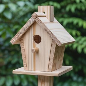 Casa para Pájaros de Madera con Acabado de Lujo |   Trabajo de Calidad Hecho a Mano |   Fabricante Mayorista a Granel - Product Image 2