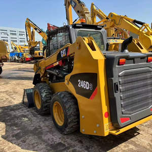 Cargadora de Ruedas Usada CAT 246C en Venta, Original de Japón, Alta Calidad, Minicargadora de Ruedas, Cargadora de Ruedas Caterpillar - Product Image 3