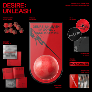 ENHYPEN - 6º Mini Álbum: DESIRE: UNLEASH (Versión BATH BOMB) - Product Image 2