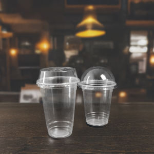 Viet Nam Wholesale Disposable Plastic <b>Cups</b> 95mm Single Wall PP <b>Cup</b> with Lid for <b>Ice</b> <b>Coffee</b> Bubble Milk Tea Desserts Beverages - Product Image 4