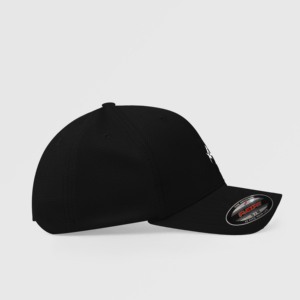 Casquette Pro Profile GA respirante noire pour le sport - Product Image 2