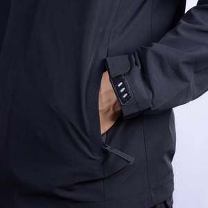 Veste d'été à coque dure résistant à l'eau coupe-vent Fitness caractéristiques fermeture à glissière support Nylon/Polyester conception d'impression d'hiver - Product Image 6
