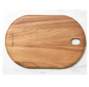Serving Board Medium Kitchen Bamboo Wood Cutting Board Acacia Timber From Vietnam Manufacture